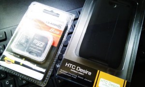 SoftBank HTC Desire X06HT用、ケースが届いた♪