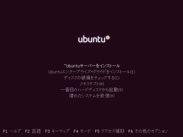 Ubuntu 10.04 Serverインストール。サーバー設定用にWebminインストール