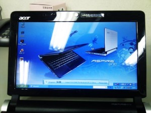 Acer Aspire one D250 Windows XP リカバリ