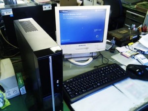 デスクトップPC購入後の初期セットアップとデータ移行作業。広島県三原市のお客様