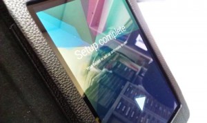 Google Nexus 7 購入後の初期セットアップとアプリのインストール。