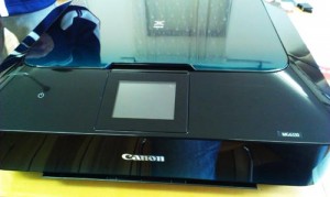 Canon MG6330 プリンタ。Wi-Fi印刷設定。