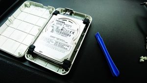 I-O DATA HDPS-U Portable HDD 分解