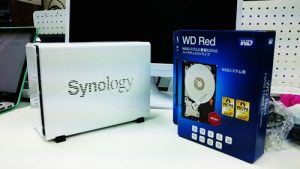 Synology DiskStation DS216j WD Red 1TB