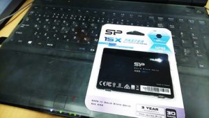 シリコンパワー SSD。SP A55 128GB