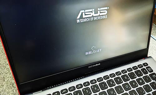 ASUS Vivo Book S14 Model S430U Windows10 リカバリー