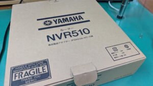 YAMAHA ルータ。NVR510